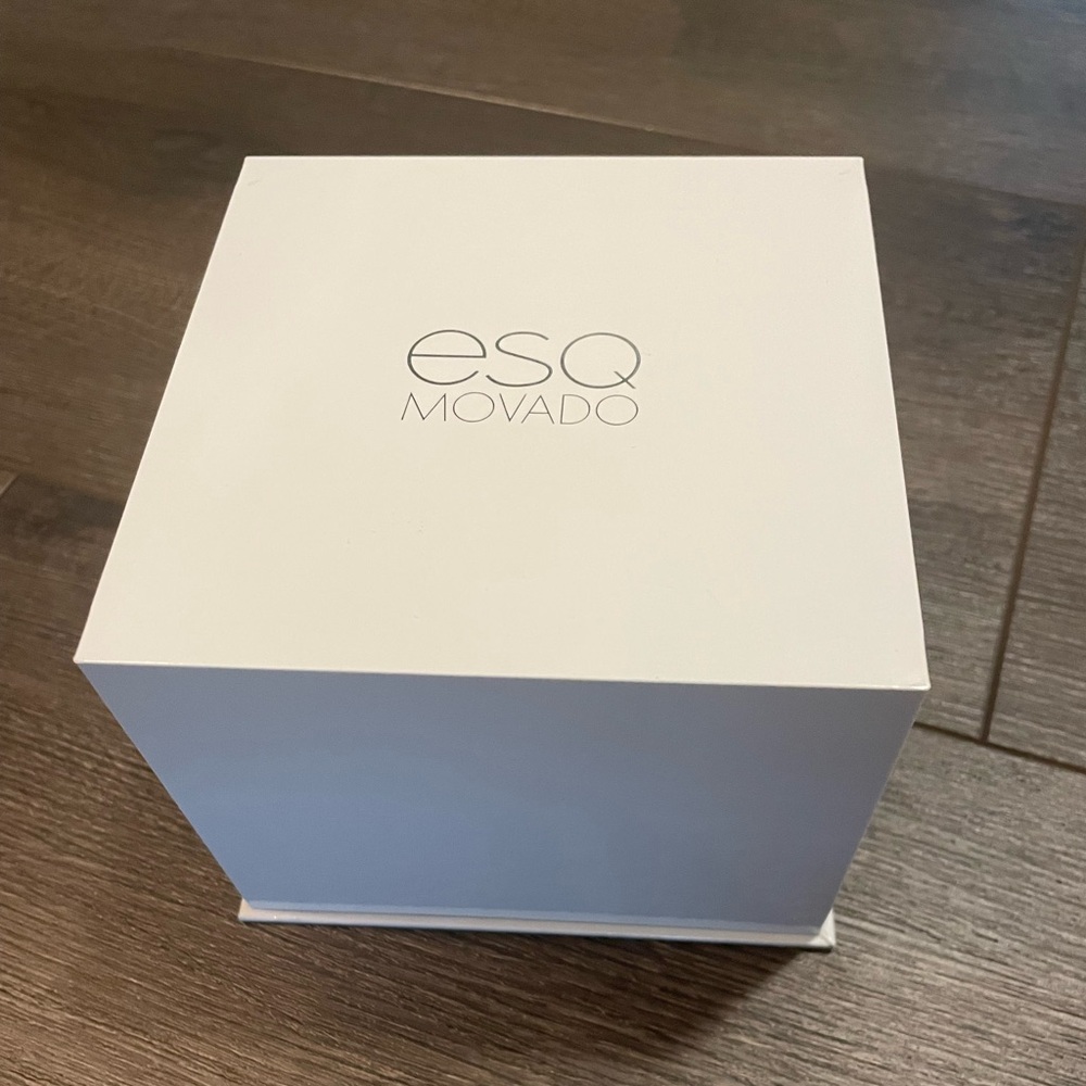 Movado White Watch Box